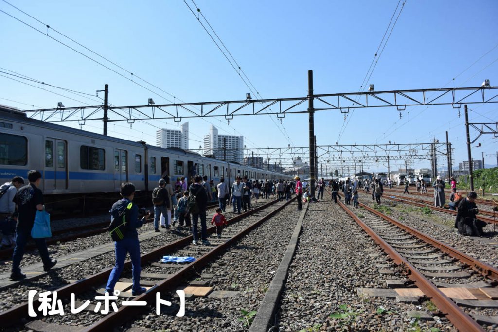 小田急ファミリー鉄道展２０１６の風景